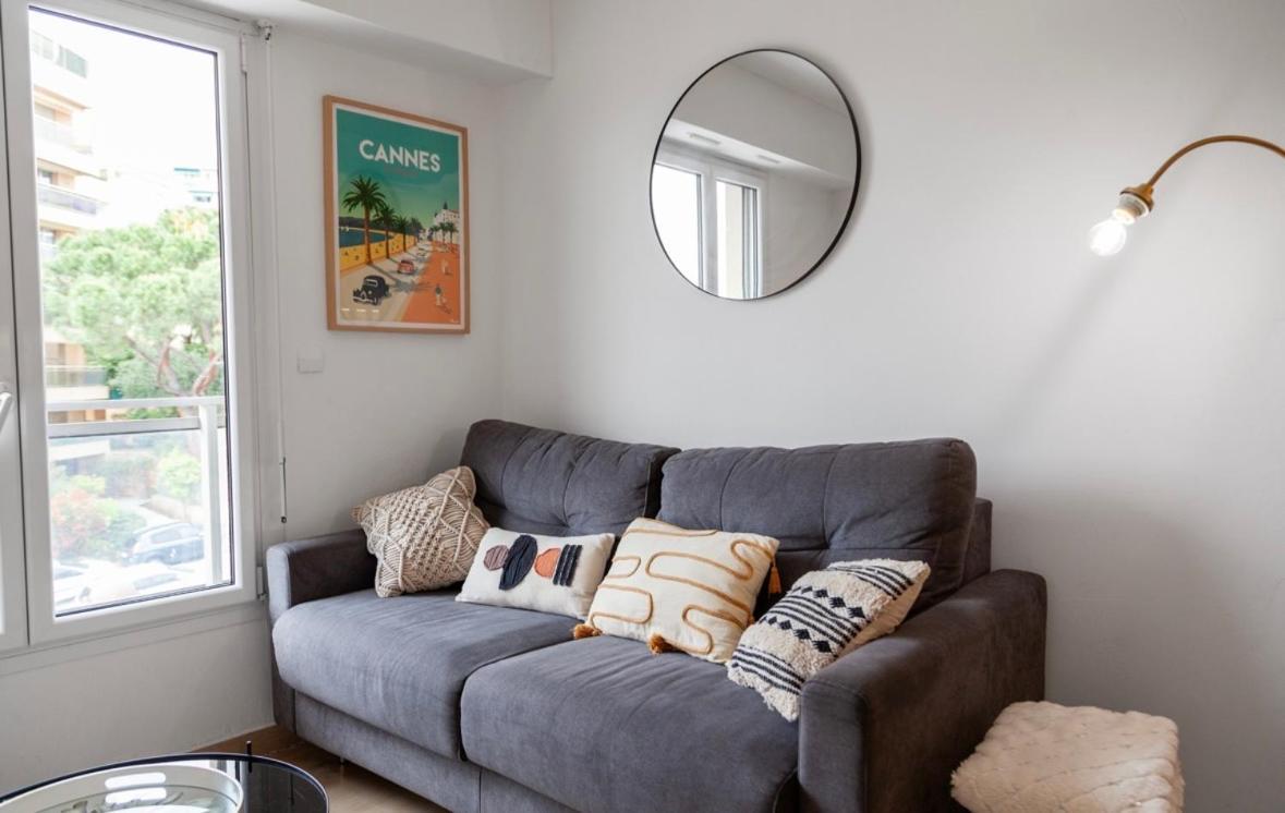 Studio Lumineux A 2 Mn A Pied De La Plage Cannes Exterior foto